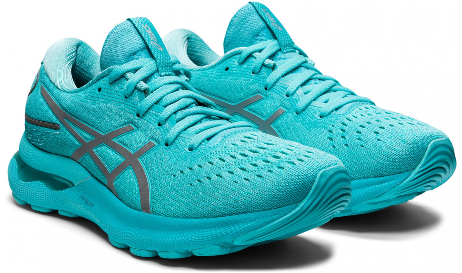 Womens running shoes Asics GEL-NIMBUS 24 LITE-SHOW W turquoise | AD ...