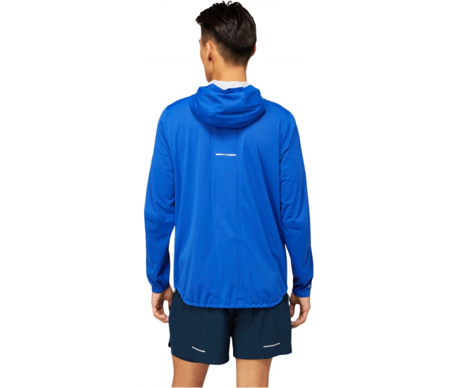 asics accelerate jacket blue