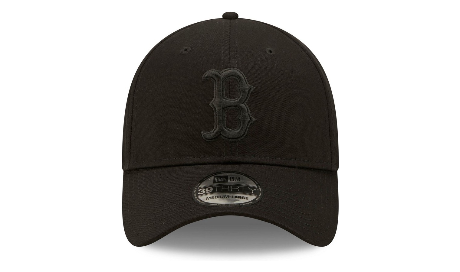 Cap New Era Boston Red Sox 39Thirty Black B. black/yellow