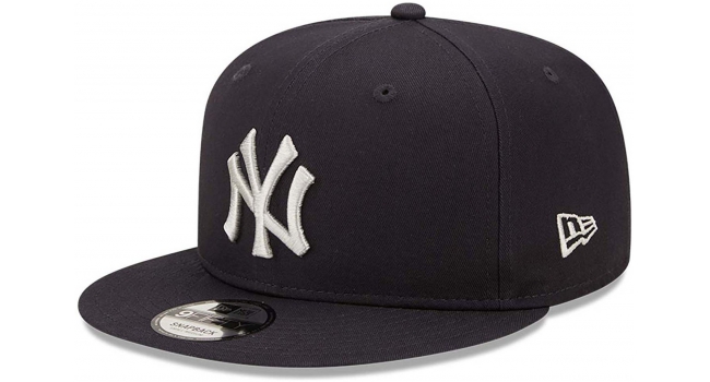 Caps New Era New York Yankees Contrast Side Patch 9Fifty Snapback Cap Gray/  Navy