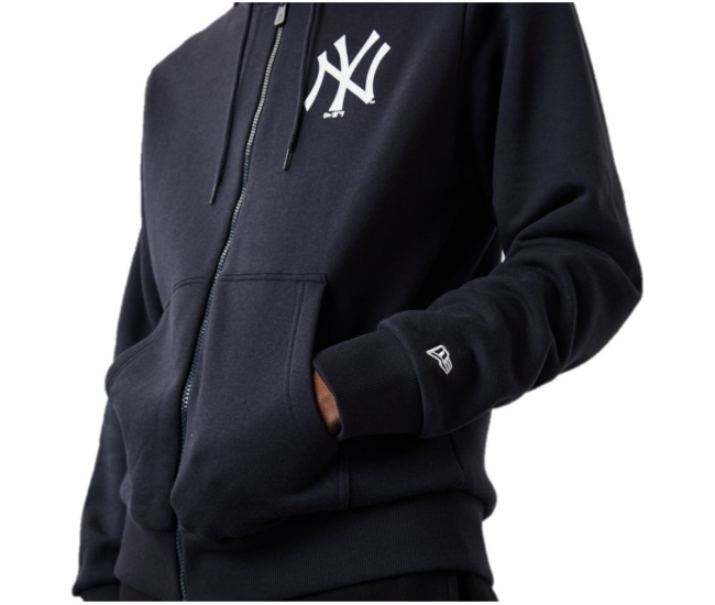 New Era NEW YORK YANKEES LEAGUE ESSENTIALS FZ HOODY - Zip-up