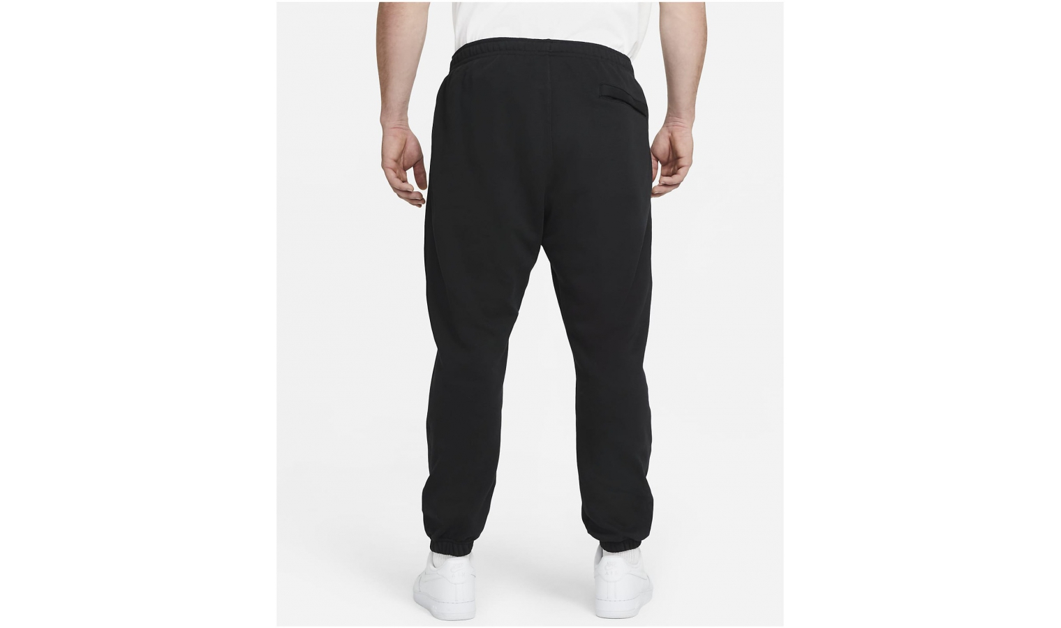 Mens leisure pants Nike SPORTSWEAR CLUB FLEECE black | AD Sport.store