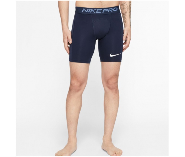 blue nike compression shorts