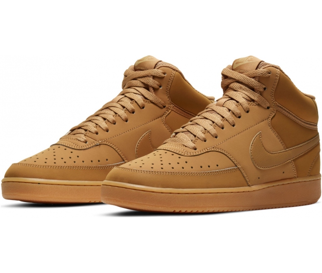 nike court vision mid brown