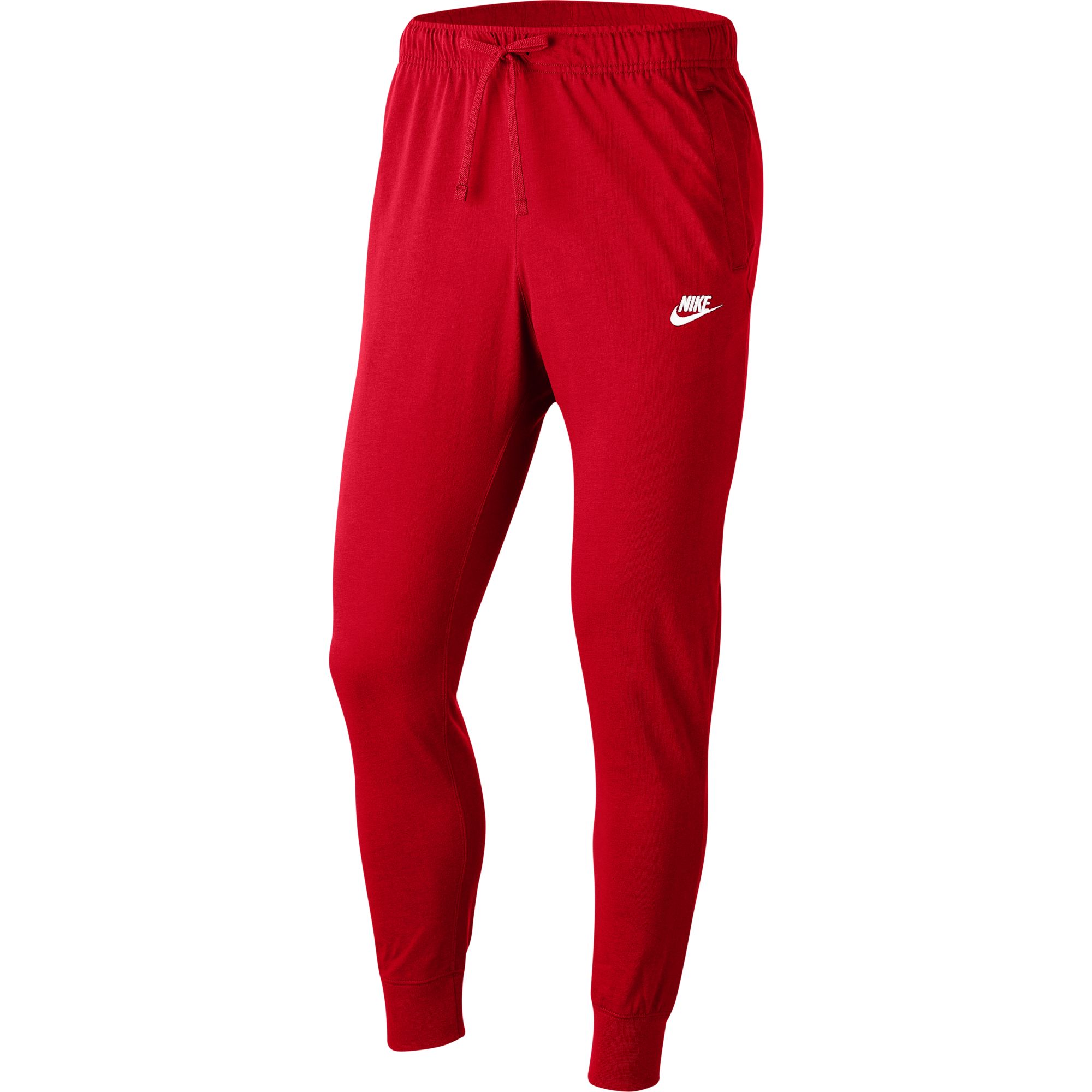 Mens leisure pants Nike SPORTSWEAR CLUB red | AD Sport.store