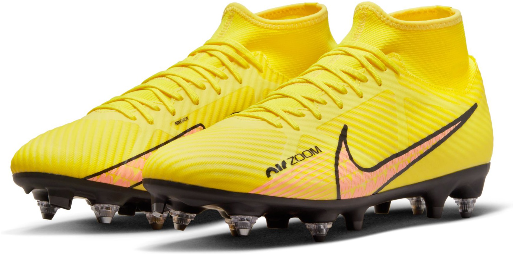 Nike Air Zoom Mercurial Superfly 9 Elite FG Soccer Cleat - Yellow  Strike/Black/Coconut Milk/Doll/Purple Pulse/Sunset Glow DJ4977-780 – Soccer  Zone USA