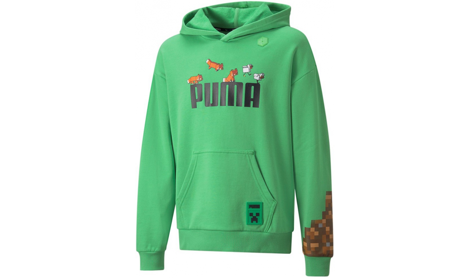 lime green puma hoodie