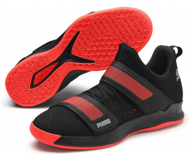Men's Handball Shoes Puma RISE XT NETFIT 1 black | AD Sport.store