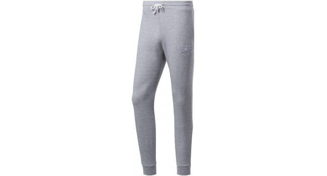 Download Mens sports pants Reebok TE MELANGE PANT grey | AD Sport.store