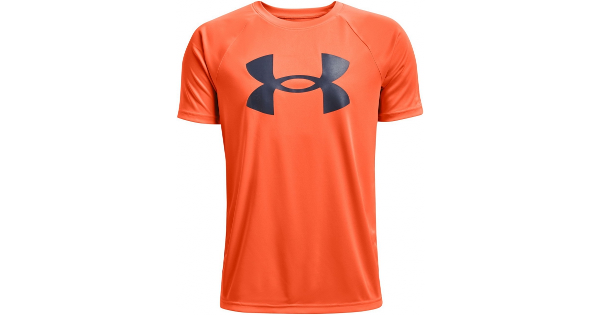 youth orange under armour shirt