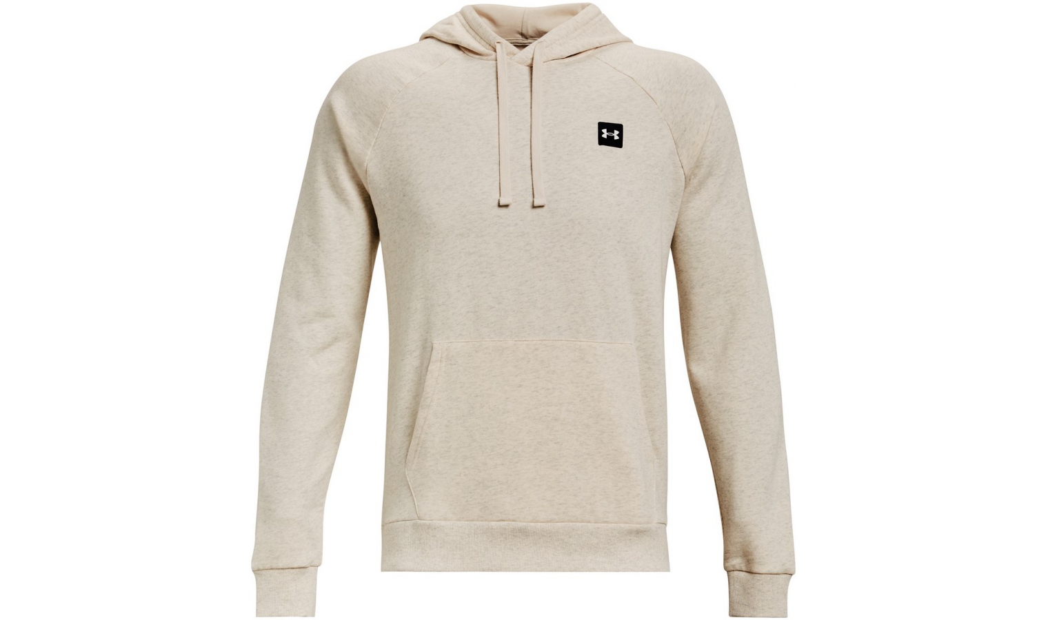 Under Armor Rival Fleece Big logo HD men's hoodie, brown –