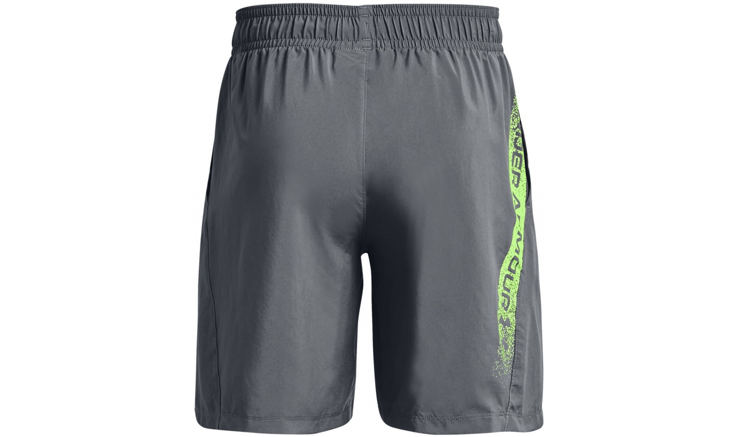 grey and green under armour shorts