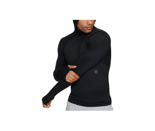 under armour hooded compression shirt