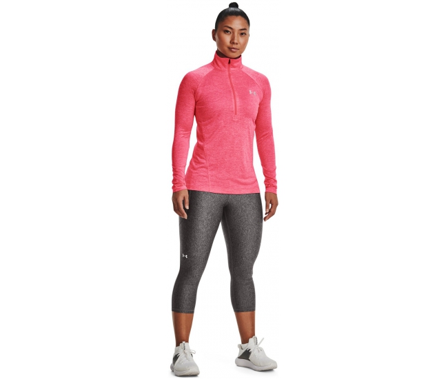 under armour pink running top