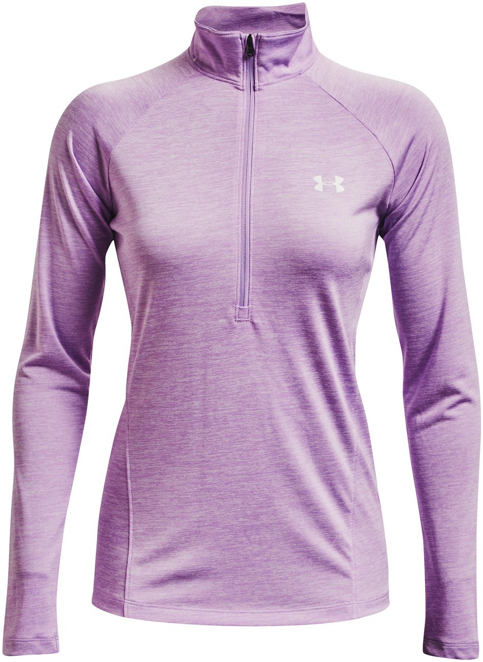 purple under armour half zip